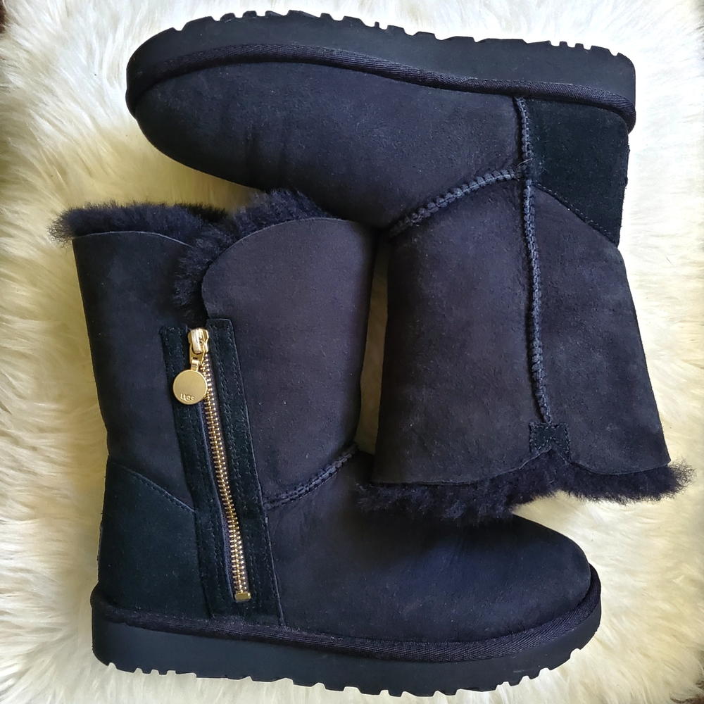 UGG Black Suede Footwear